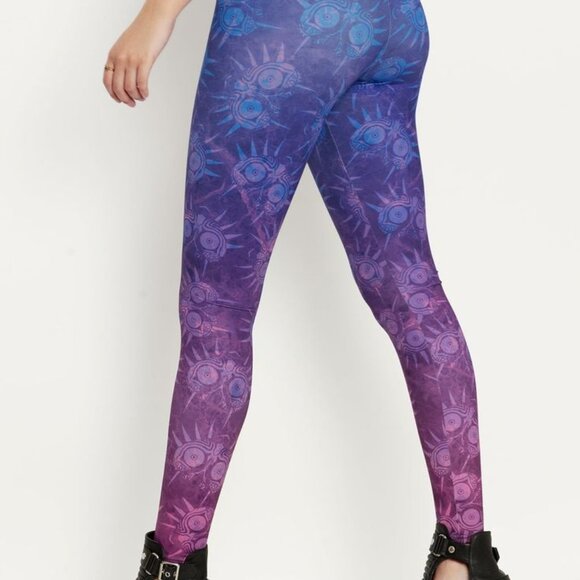 Blackmilk - The Legend of Zelda: Majora's Mask Purple HWMF Leggings - Limited - Picture 2 of 8